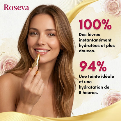 Roseva - Rouge à lèvres adaptatif au pH