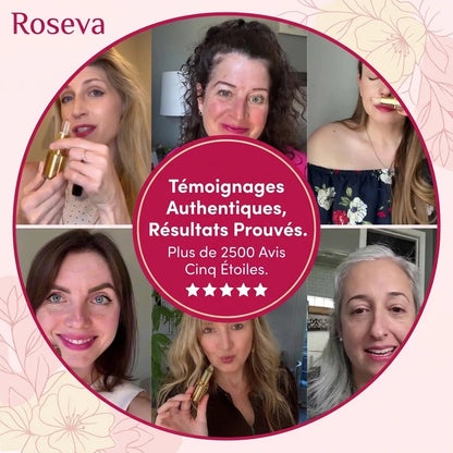 Roseva - Rouge à lèvres adaptatif au pH