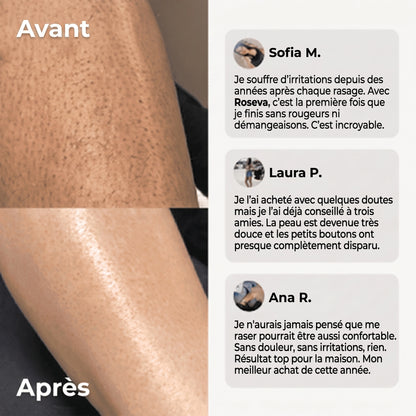 RASOIR 2 EN 1 BIKINI ET CORPS ROSEVA™