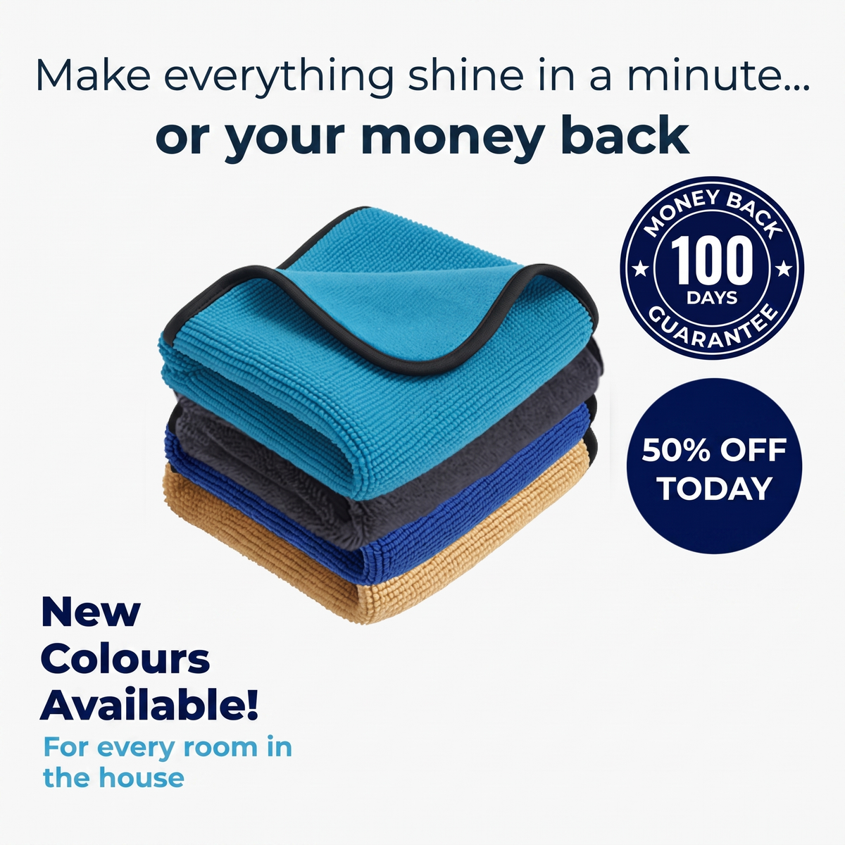 Make everything shine in a minute, or your money back