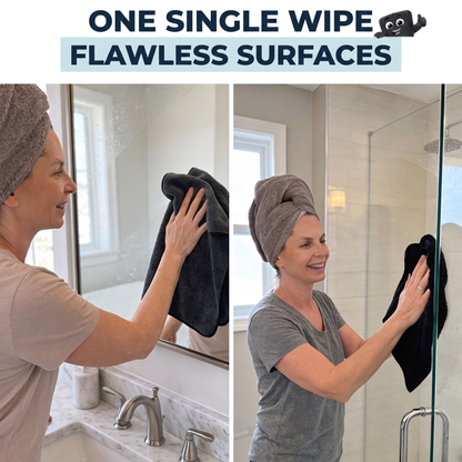 One single wipe, flawless surfaces