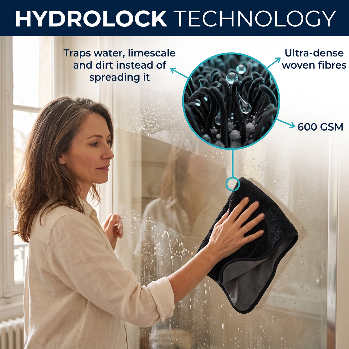 HydroLock technology, 600 GSM